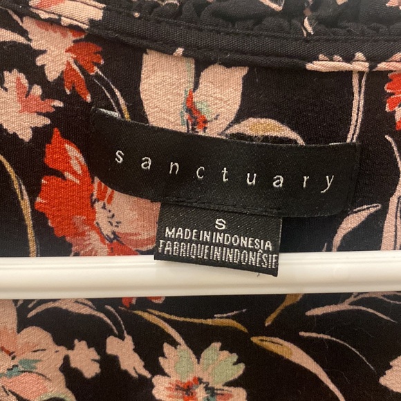 Sanctuary Tie Blouse - Picture 2 of 4